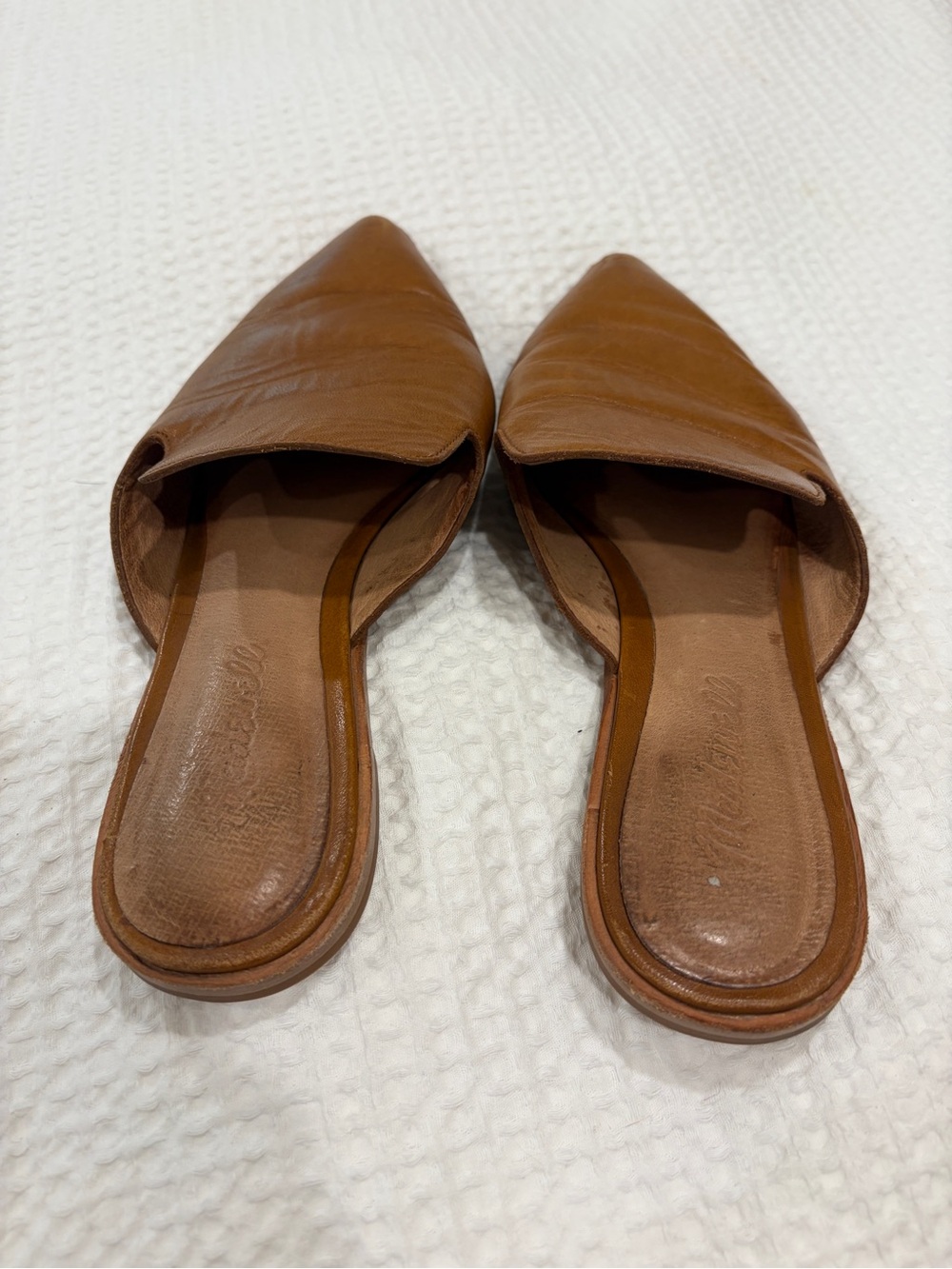 Madewell Leather Slip-On Mules - Picture 4 of 5